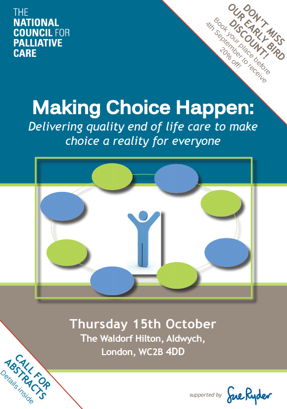 NCPC Making Choice Happen event programme